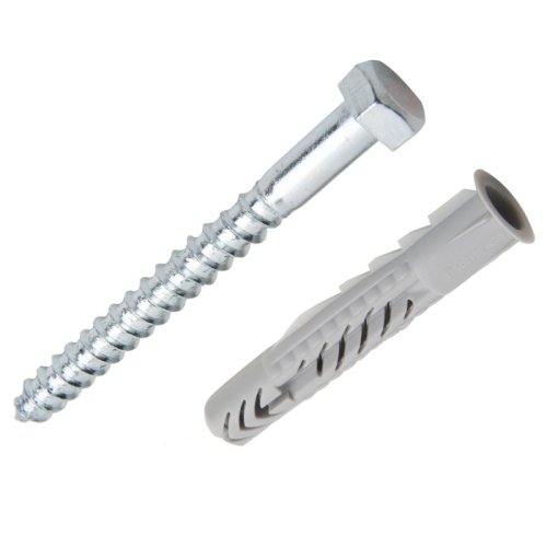 Дюбель Fischer UX 10X60 + шуруп (4 шт). пакет 126961 картинка